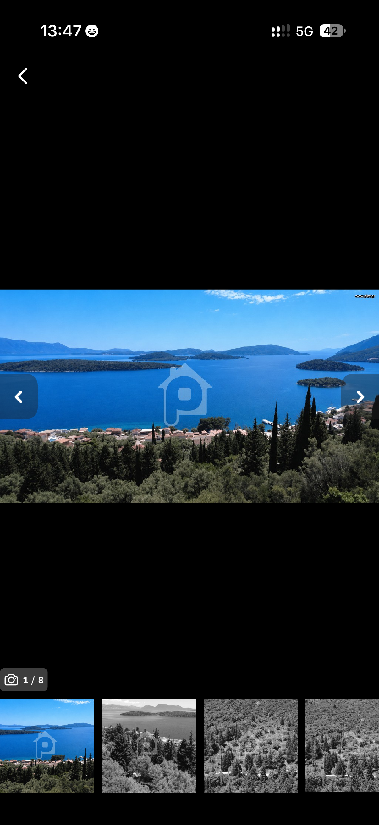 Land / Plot 10,229 m² Land with Panoramic Ionian Sea Views – Perigiali, Lefkada